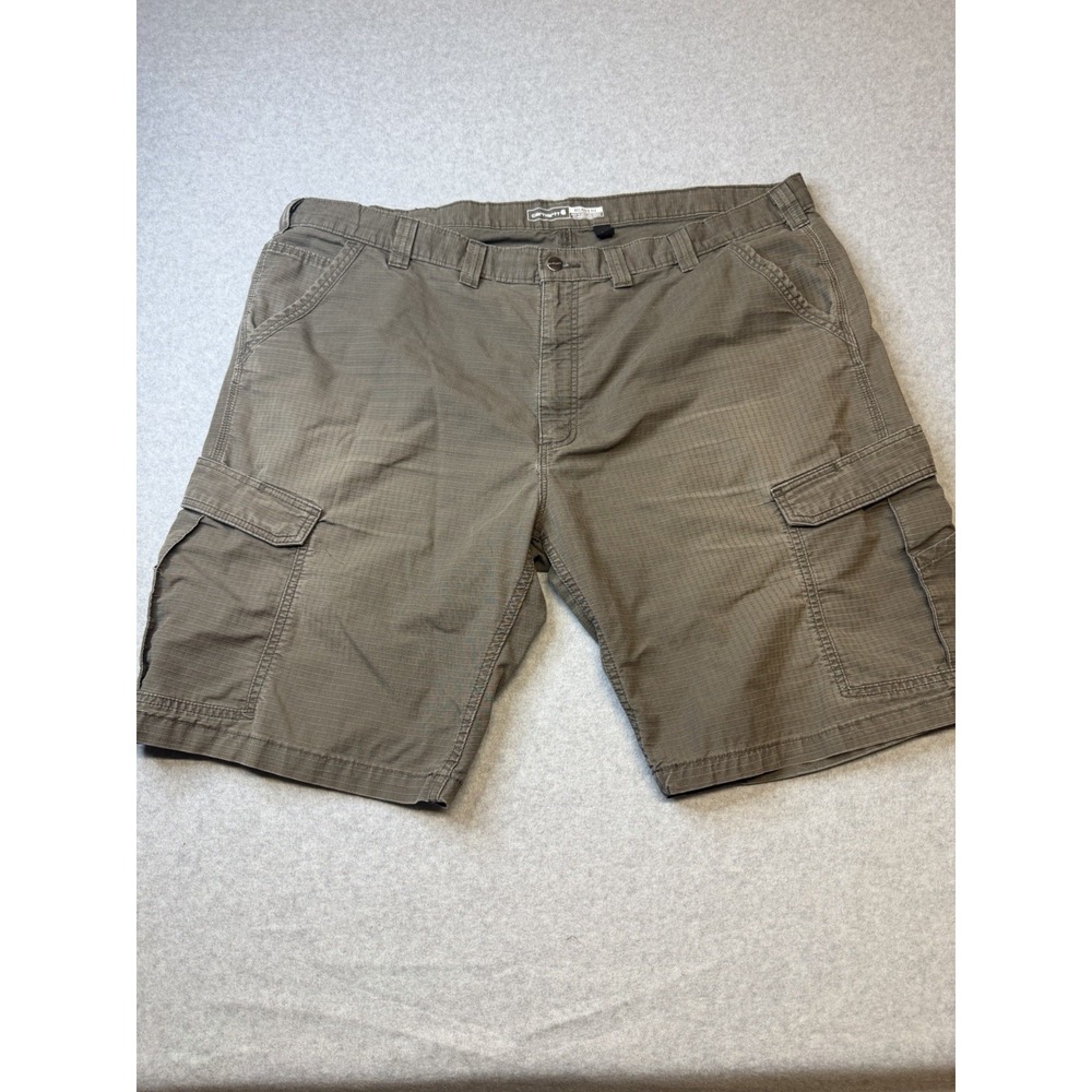 Carhartt Mens Force Broxton Cargo Shorts Size 46 Inseam 11" Brown  Relaxed Fit